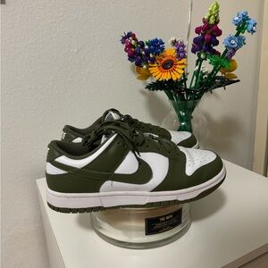 Olive Green Nike Dunks